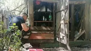 Обшил фасад,продолжаю строить печку.