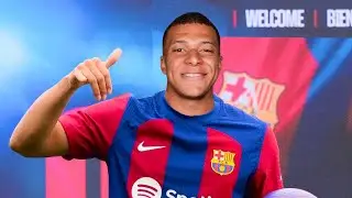 Officiall Kylian Mbappe Welcome To FC Barcelona Contract Until June 2030