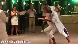 Ghetto Zouk Dance by Vitor Mendes & Ivona in Boat party in Rotterdam