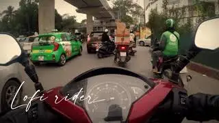 Exploring streets |⚫️| Lofi rider | lofi mix, lofi radio, music for coding, lofi jazz