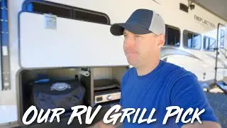 Our Favorite RV Grill for BBQ!  
