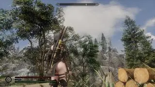 Skyrim NextGen: Riverwood with Community Shaders Ray Tracing