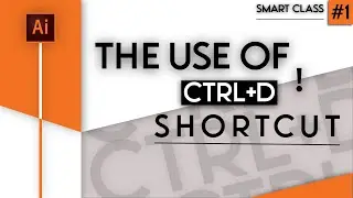 ctrl + D illustrator shortcut tutorial Makeitfriday1