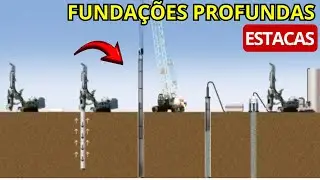 WHAT IS A DEEP FOUNDATION? EXAMPLES I Learn about the 3 types of piles most commonly used in engi...