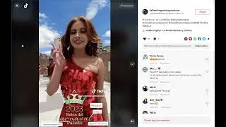 Kathleen Facio facio_o candidata a Reina del Carnaval Paceño