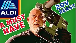 (BEAST!!) ALDI Ferrex 20v HAMMER Drill & Breaker 😃 & Workshop Storage ⚒️