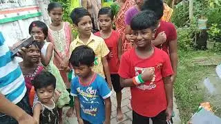 Happy Independence Day🇮🇳||দুয়ারে জিলিপি 🥨বিতরণ।। #independenceday #peopleandvlog #india #15august