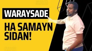 Waraysiga dhexdiisa, ha samayn sidan. #Tababar #Saxaafad #Training