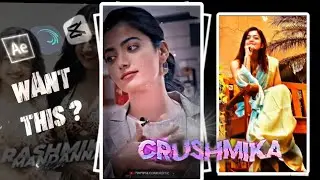 Rashmika Mandanna Hot Xml 🥵♥️🔥💥|| Alight Motion hot Xml 🖤@Mampi.Iconic_Editz