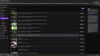 How to hide and unhide vod twitch