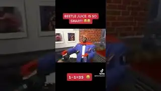 The genius beetle juice! 😂😂