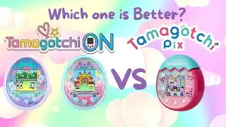 Tamagotchi ON vs Pix Basic Comparison for Beginners | WATCH THIS BEFORE YOU BUY #toys #たまごっち #かわいい