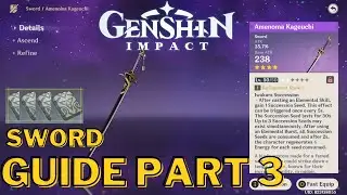 Inazuma Craftable Sword/ Stone Slate Part 3 Guide | Genshin Impact