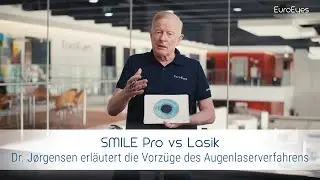 SMILE Pro vs Lasik – Dr. Jørgensen erläutert die Vorzüge des modernsten Augenlaserverfahrens