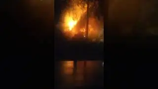 пожар Соликамск ул.Бумажников