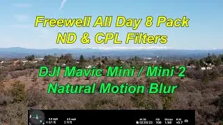 DJI Mavic Mini / Mini 2 - ND Filters - Freewell All Day 8 Pack