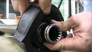 Drive shaft bearing replacement  ( volvo 240 )