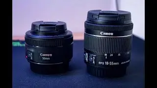 Comparison kit lens vs Canon 50mm f1.8 *Extreme Focus Test*