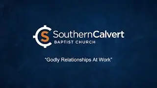 Godly Relationships At Work - Aug. 01, 2024