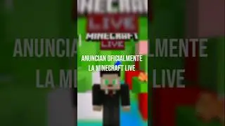 🚨MINECRAFT LIVE REVELADA #news #minecraft #viral