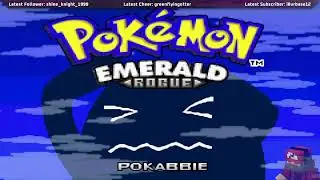 Livestream - Pokemon Emerald Rogue - Part1