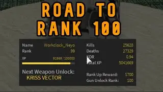 Phantom Forces - Road to Rank 100