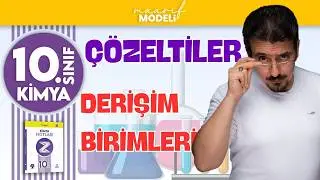 Derişim Birimleri | 2.Ünite | 10.sınıf kimya yeni müfredat ( maarif model )
