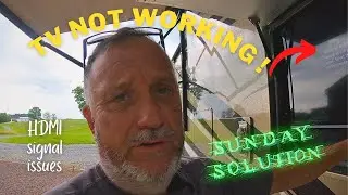📺 DIY HDMI Splitter Box Replacement 🧑‍🔧 Sunday Solution 🚐💨 Fulltime RV