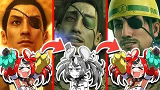 Evolution Of Bae Reaction To Majima From Yakuza 0 To Yakuza Kiwami 2 [ Hololive EN ]