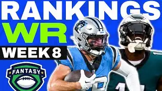 2023 Fantasy Football RANKINGS - TOP 30 Wide Receivers for Week 8