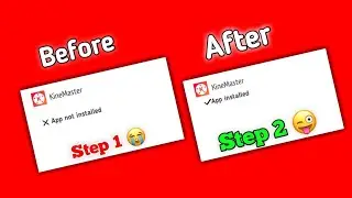 how to fix KineMaster app not installed 2022 || KineMaster app not installed solution 💯