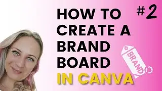 How to create a brand board