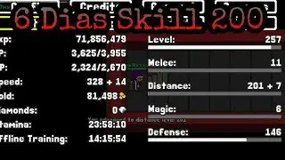 Rucoy Online Skill 200 Em 6 Dias !!!