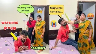 Watching P*®N Prank On Mom Gone Wrong 