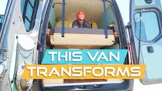 Seat Four Sleep Sprinter Van - Levity Vans