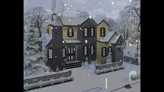The Sims 4 | Семейный дом симс4| winter house sims 4| Строительство симс 4| Скачать NOCC| SpeedBuild