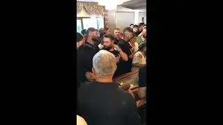 Florin Salam canta la inmormantarea lui Emi Pian