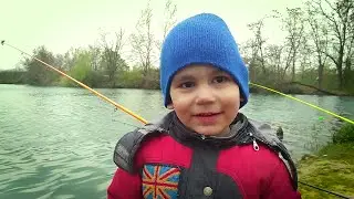 На рыбалке. Знакомство с водоёмом Акация