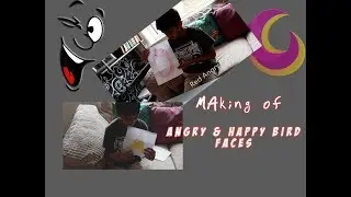 Making of Happy & Angry Bird Drawing