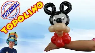 Mouldable balloons Tutorial 101 - Mickey Mouse bracelet  balloon twisting