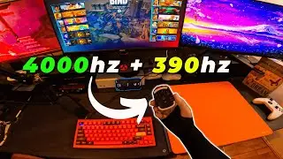 VALORANT POV: Testing The Smallest 4000 Hz Wireless Mouse - hsk pro 4k