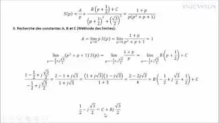 Décomposition en éléments Simples   pôles complexes