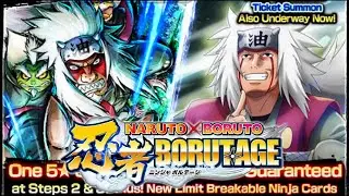 NEW KIT 8* JIRAIYA! SUMMON | NARUTO X BORUTO NINJA VOLTAGE