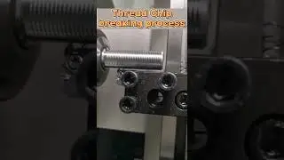 How to use thread breaking chip CNC lathe      | Smart CNC lathe