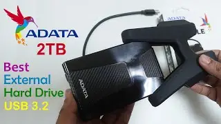 Adata External Hard Drive 2TB Unboxing, Review & Speed Test | World Most Durable External Hard Drive