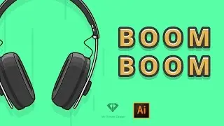 Gotta get dat boom boom! Adobe Illustrator speedart #10