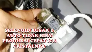 PERBAIKAN FREEZER ICE CRISTAL DUA TABUNG