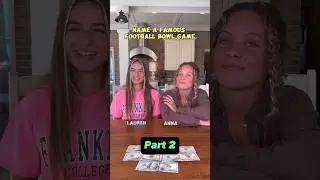 Trivia challenge! Lauren vs. Anna! Part 2! 