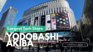 [4K/60p] Yodobashi-Akiba Walk, Tokyo (January 29, 2025) | JAPAN WALK THROUGH