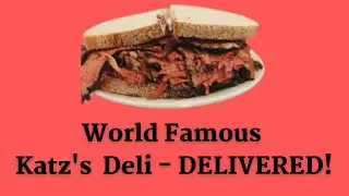 WORLD FAMOUS KATZ'S DELI IN NYC DELIVERED TO YOUR HOME! 🤤😱😲